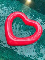 Plastic Sexy & Party  Swim Ring  (red) Nhww0141-red main image 2