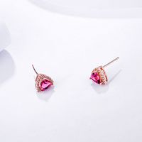 Alloy Korea Geometric Earring  (red) Nhlj3674-red main image 1