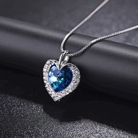 Alloy Fashion Sweetheart Necklace  (white Alloy) Nhlj3679-white Alloy main image 1