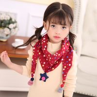 Kinder Doppels Chicht Dreiecks Schal Schal Frauen Koreanische Version Herbst Und Winter Baby Quaste Baumwolle Und Leinen Schal Jungen Mädchen Flut Doppelseitig main image 28