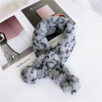 Cloth Korea  Scarf  (1 Leopard Milk White) Nhmn0296-1-leopard-milk-white main image 5