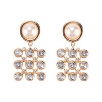 Alloy Fashion Geometric Earring  (white) Nhjq10900-white main image 2