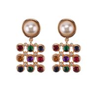 Alloy Fashion Geometric Earring  (white) Nhjq10900-white main image 6