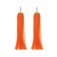 Alloy Fashion Tassel Earring  (orange-2) Nhqd5773-orange-2 main image 1