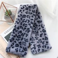 Cloth Fashion  Scarf  (leopard White -80*10cm) Nhcm1693-leopard-white-80*10cm main image 5