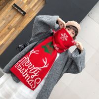 Winter Gestrickt Warme All-match Japanische Schal Paar Soft Girl Student Weihnachts Geschenk Schal main image 4