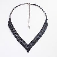 Alloy Fashion Tassel Necklace  (red) Nhhs0558-red main image 3