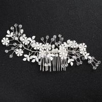 Alloy Simple Flowers Hair Accessories  (alloy) Nhhs0578-alloy main image 2