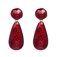 Alloy Fashion Geometric Earring  (red) Nhjj5298-red main image 2