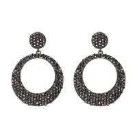 Jujia N Nouveau Alliage Diamant Boucles D'oreilles Best-seller En Europe Et En Amérique Boucles D'oreilles Croix-frontière E-commerce Accessoires Usine Ventes Directes 51386 main image 1