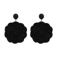 Alloy Fashion Flowers Earring  (red) Nhjj5318-red main image 4