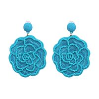 Jujia Nouvelle Européen Et Américain Rétro Personnalisé Fleur Gland Exquis Boucles D'oreilles Usine Gros Directe Croix-frontière 51393 main image 6