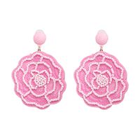 Alloy Fashion Flowers Earring  (red) Nhjj5318-red main image 8