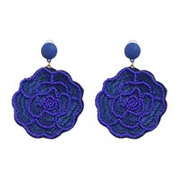 Jujia Nouvelle Européen Et Américain Rétro Personnalisé Fleur Gland Exquis Boucles D'oreilles Usine Gros Directe Croix-frontière 51393 main image 11