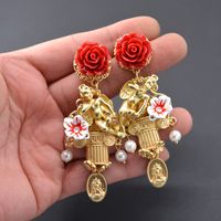 Alloy Vintage Cartoon Earring  (alloy) Nhnt0729-alloy main image 2