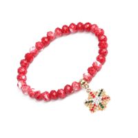 Imitated Crystal&cz Fashion Geometric Bracelet  (christmas Circle) Nhyl0332-christmas-circle main image 6