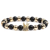 Alloy Fashion Geometric Bracelet  (black) Nhyl0333-black main image 3