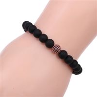 Alloy Fashion Geometric Bracelet  (black) Nhyl0337-black main image 5
