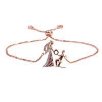 Copper Fashion Geometric Bracelet  (alloy) Nhyl0383-alloy main image 4