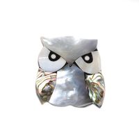 Alloy Fashion Animal Brooch  (owl A) Nhyl0391-owl-a main image 3