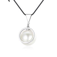 Beads Fashion Geometric Necklace  (platinum-t11a10) Nhtm0465-platinum-t11a10 main image 1