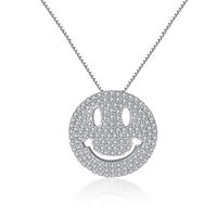 Alloy Fashion Geometric Necklace  (platinum-t10h01) Nhtm0510-platinum-t10h01 main image 2