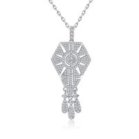 Alloy Fashion Geometric Necklace  (platinum-t11f22) Nhtm0514-platinum-t11f22 main image 1