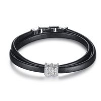 Alloy Fashion Geometric Bracelet  (platinum-t13g12) Nhtm0563-platinum-t13g12 main image 1