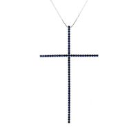 Copper Fashion Cross Necklace  (alloy-plated White Zircon) Nhbp0242-alloy-plated-white-zircon main image 7