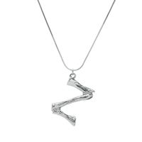 Alloy Simple Geometric Necklace  (letter A Alloy 2163) Nhxr2637-letter-a-alloy-2163 main image 28