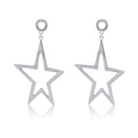 Europe Et En Amérique Croix Frontière E-commerce Hot-vente Produit Élégant En Métal Texture Xingx Boucles D'oreilles À La Mode Tous-match De Femmes Moderne Boucles D'oreilles main image 1