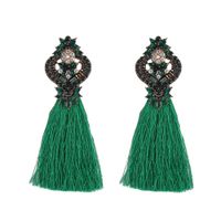 Imitated Crystal&cz Fashion Sweetheart Earring  (a Paragraph Grass Green) Nhjq10881-a-paragraph-grass-green main image 11