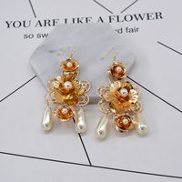 Alloy Fashion Flowers Earring  (alloy) Nhnt0681-alloy main image 2