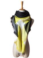 Cloth Fashion  Scarf  (yellow-135-175) Nhhz0030-yellow main image 1