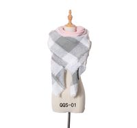 Alloy Fashion  Scarf  (pink Gray-135) Nhhz0116-pink-gray-135 main image 2