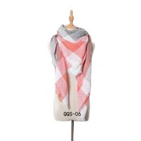 Alloy Fashion  Scarf  (pink Gray-135) Nhhz0116-pink-gray-135 main image 7