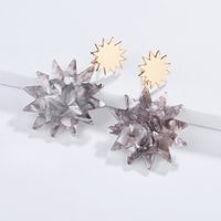 Alloy Fashion Flowers Earring  (1) Nhlu0076-1 main image 5