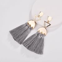 Alloy Fashion Tassel Earring  (red) Nhlu0307-red main image 5