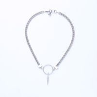 Alloy Fashion Geometric Necklace  (alloy-1) Nhqd5888-alloy-1 main image 3