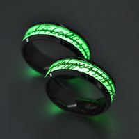 European And American New Luminous Fluorescence Ring Devil Ring The Lord Of The Rings Ring     Tongyuan Head Manufacturer main image 4