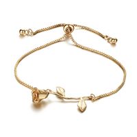 Alloy Korea Flowers Bracelet  (gek01-03) Nhpj0133-gek01-03 main image 3