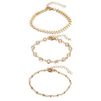 Alloy Fashion Geometric Anklet  (gdm04-03 Alloy) Nhpj0139-gdm04-03-alloy main image 2