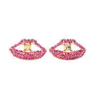 Alloy Fashion Geometric Earring  (red-1) Nhqd5928-red-1 main image 1