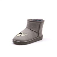 2018 Nouvelle Manches Courtes Bottes Pour Femmes Plus Velours Chaud Coton Bottes Junior High School Et Élèves Du Primaire Grand Enfants Talon Plat Neige Bottes main image 9