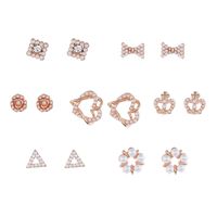 Alloy Fashion Flowers Earring  (beads Kc Alloy) Nhkq2175-beads-kc-alloy main image 2