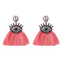 Automne New Vintage Oeil Gland Boucles D'oreilles Européen Et Américain Rue Tir De Diable Eye Gem Boucles D'oreilles En Gros De Niche main image 8