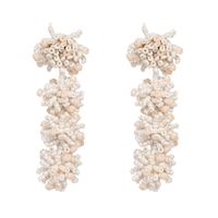 Alloy Fashion Flowers Earring  (red) Nhjj5357-red main image 5