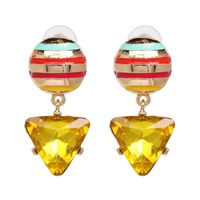 Alloy Fashion Geometric Earring  (yellow) Nhjj5368-yellow main image 1