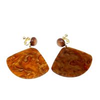 Plastic Fashion  Earring  (photo Color) Nhom1196-photo-color sku image 1