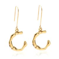 Alloy Simple Geometric Earring  (letter A Alloy 1294) Nhxr2672-letter-a-alloy-1294 main image 33